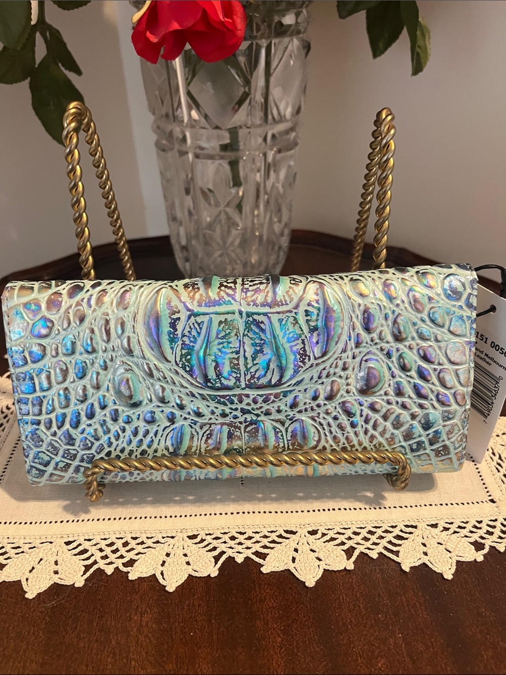 NWT Brahmin Veronica Wonderland Melbourne wallet - Picture 2 of 5